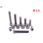 M2,5 TYTANOWE ŚRUBY GRADE 5 Ti6Al4V ISO 7380 M2,5 TYTANOWE ŚRUBY GRADE 5 Ti6Al4V ISO 7380